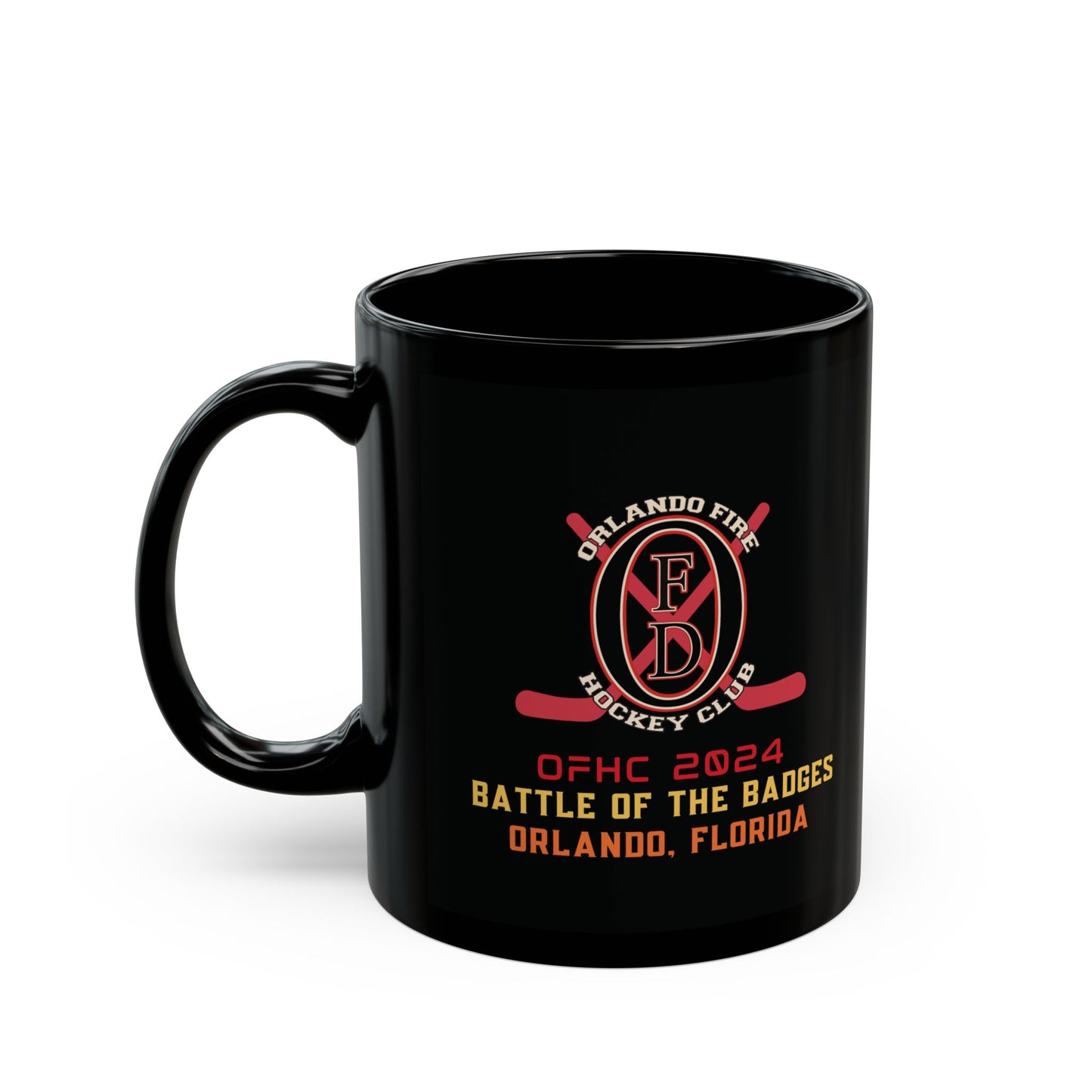 OFHC 2024 BotB Retro Original Logo Blk Ceramic Mug 11oz