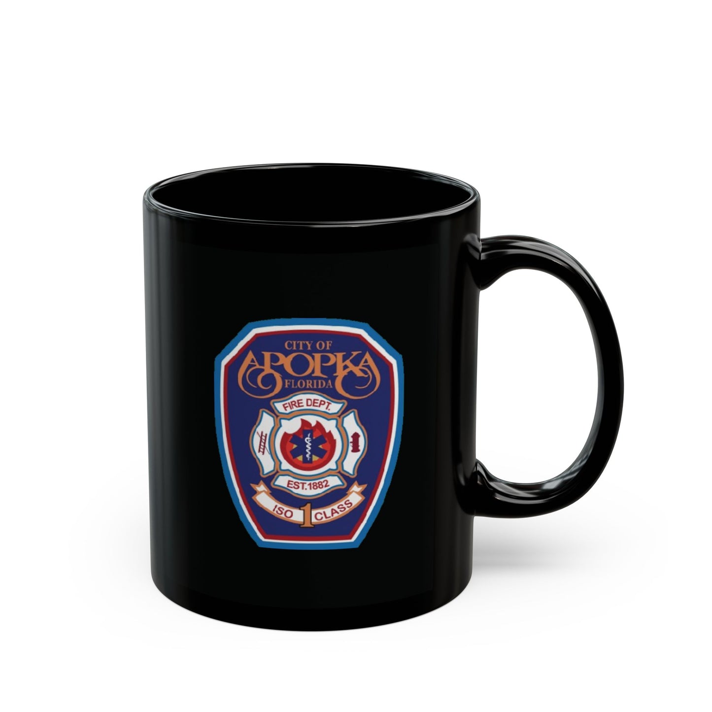 Apopka Fire Department Logo Ceramic Mug 11oz
