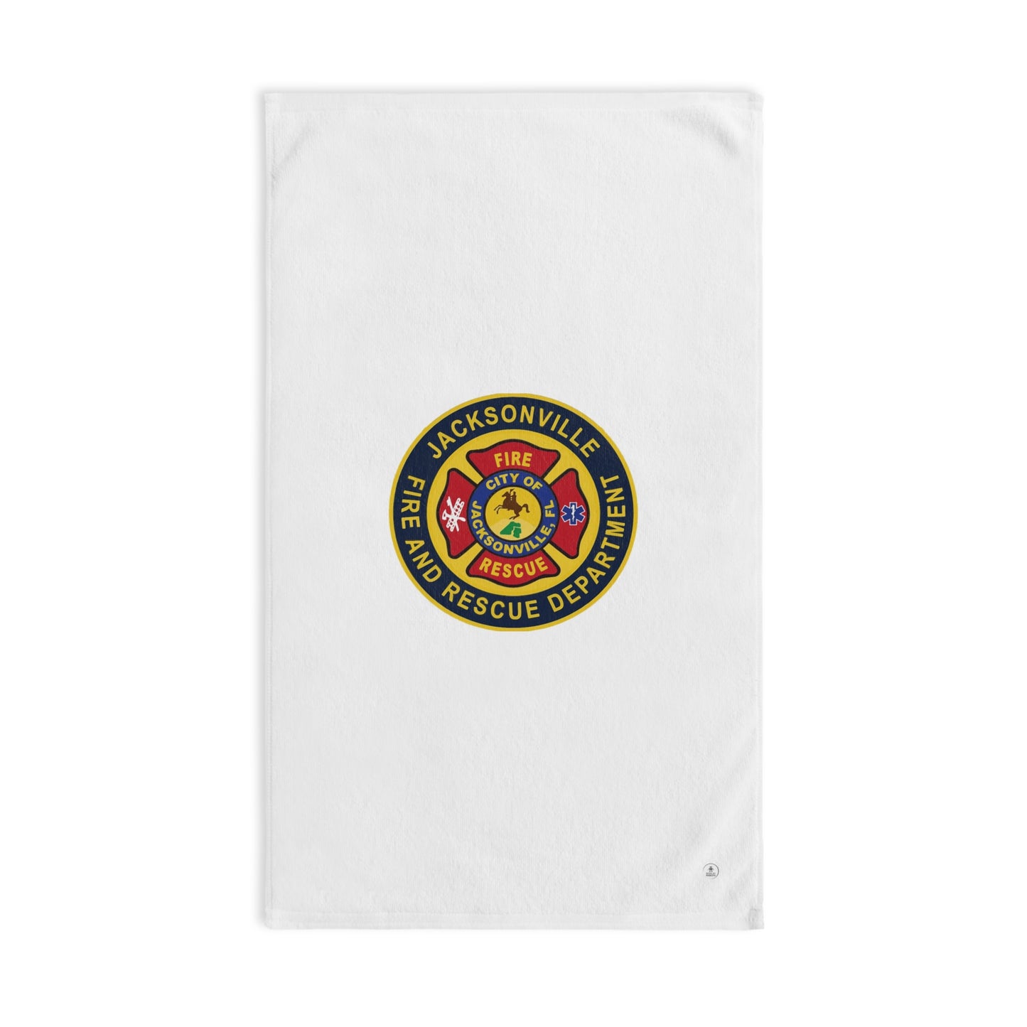 Jacksonville Fire Rescue Department Logo Hand Towel