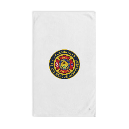 Jacksonville Fire Rescue Department Logo Hand Towel