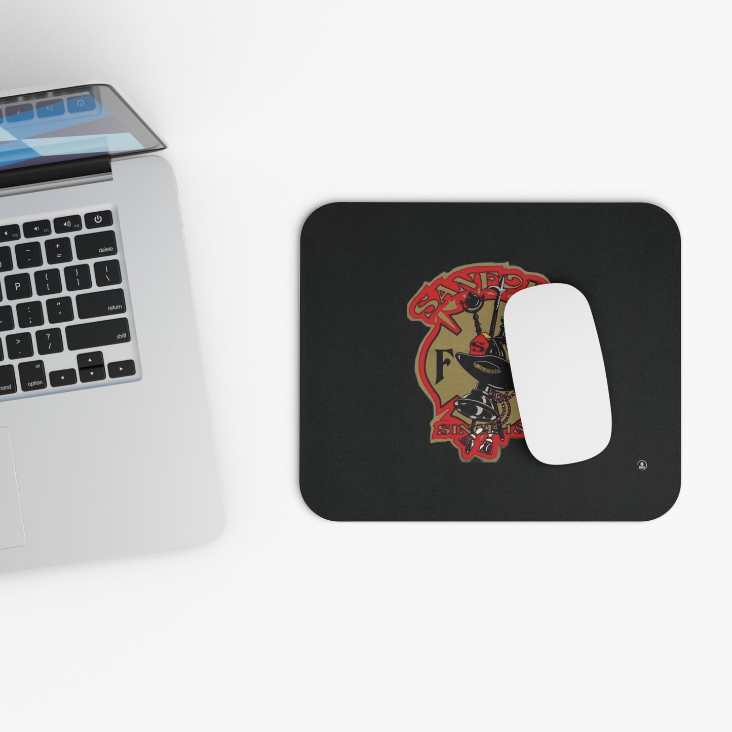 Sanford Fire Department Logo Mouse Pad (Rectangle)