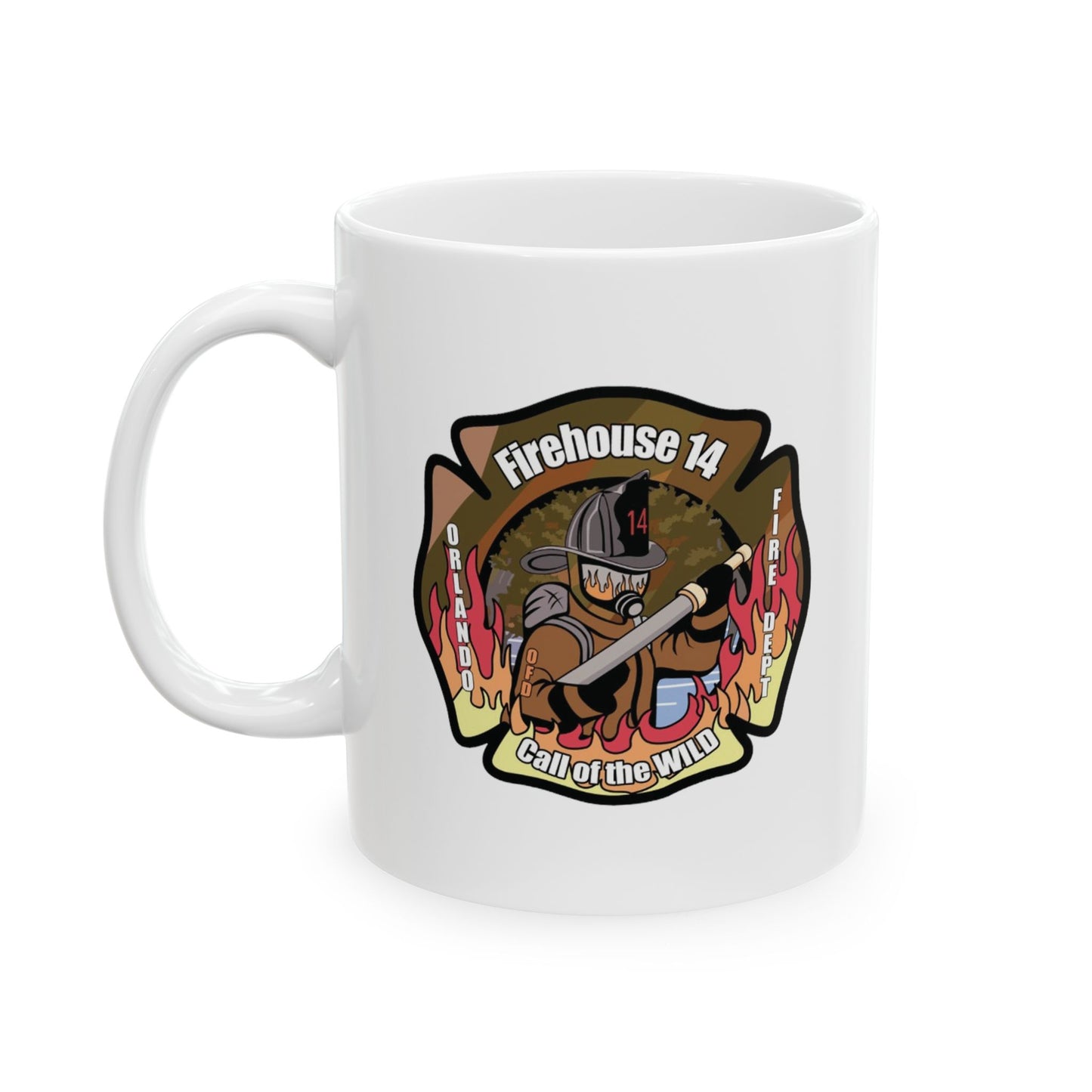 OFD Station 14 Logo Ceramic Mug 11oz