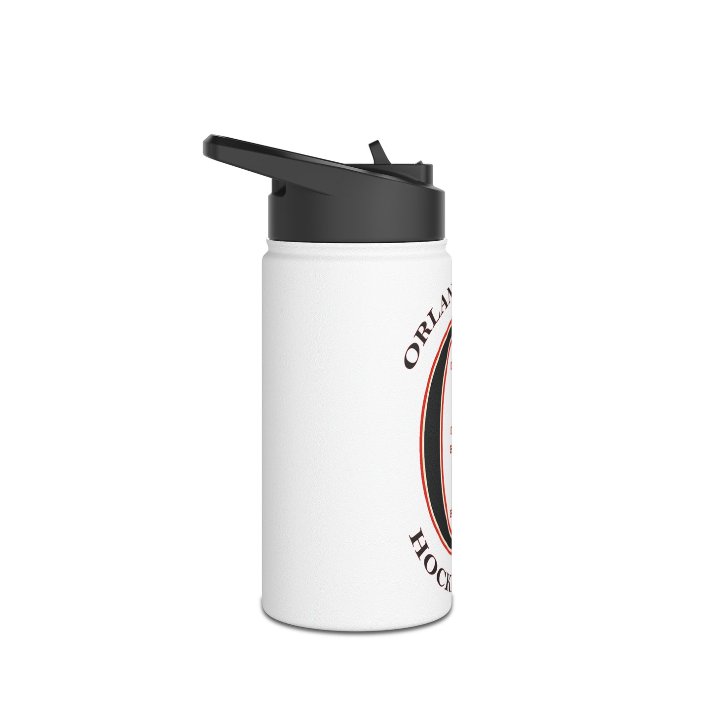 OFHC OFD Logo Stainless Steel Water Bottle, Standard Lid