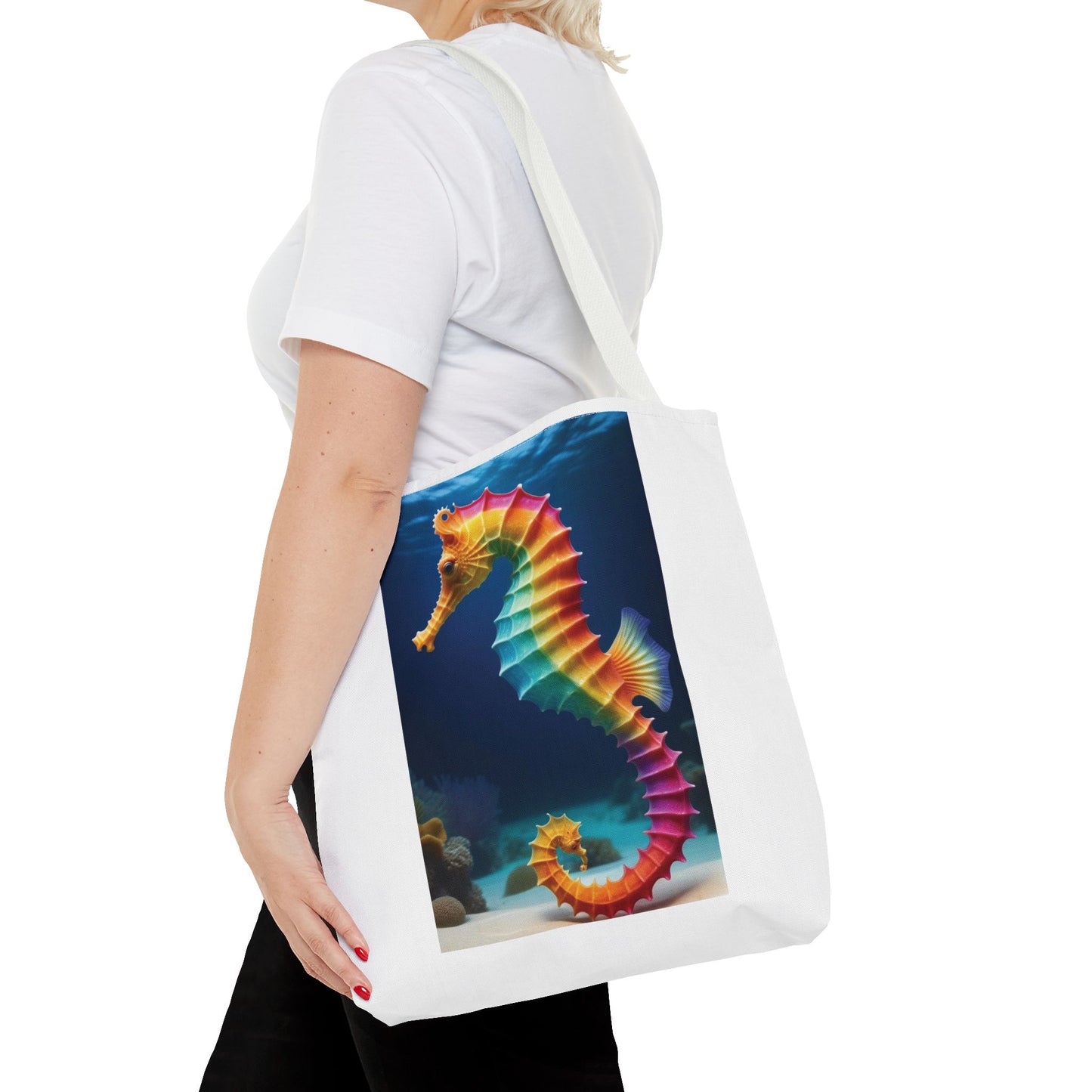 Fantasy Sea Horse AOP Tote Bag