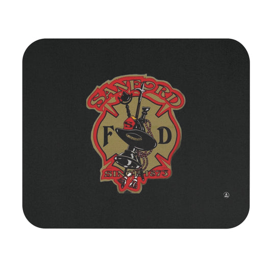 Sanford Fire Department Logo Mouse Pad (Rectangle)
