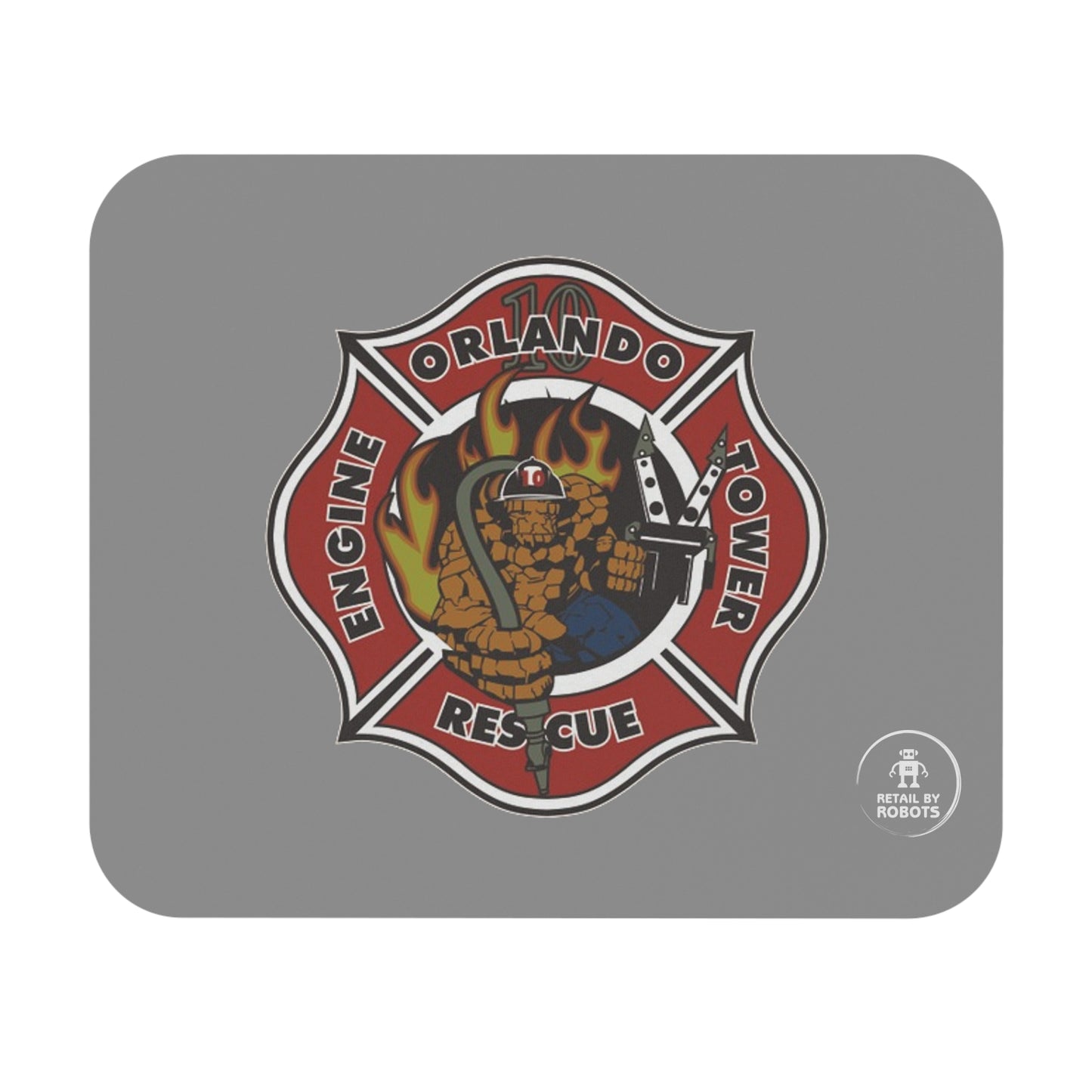 OFD Station 10 Logo Mouse Pad (Rectangle)