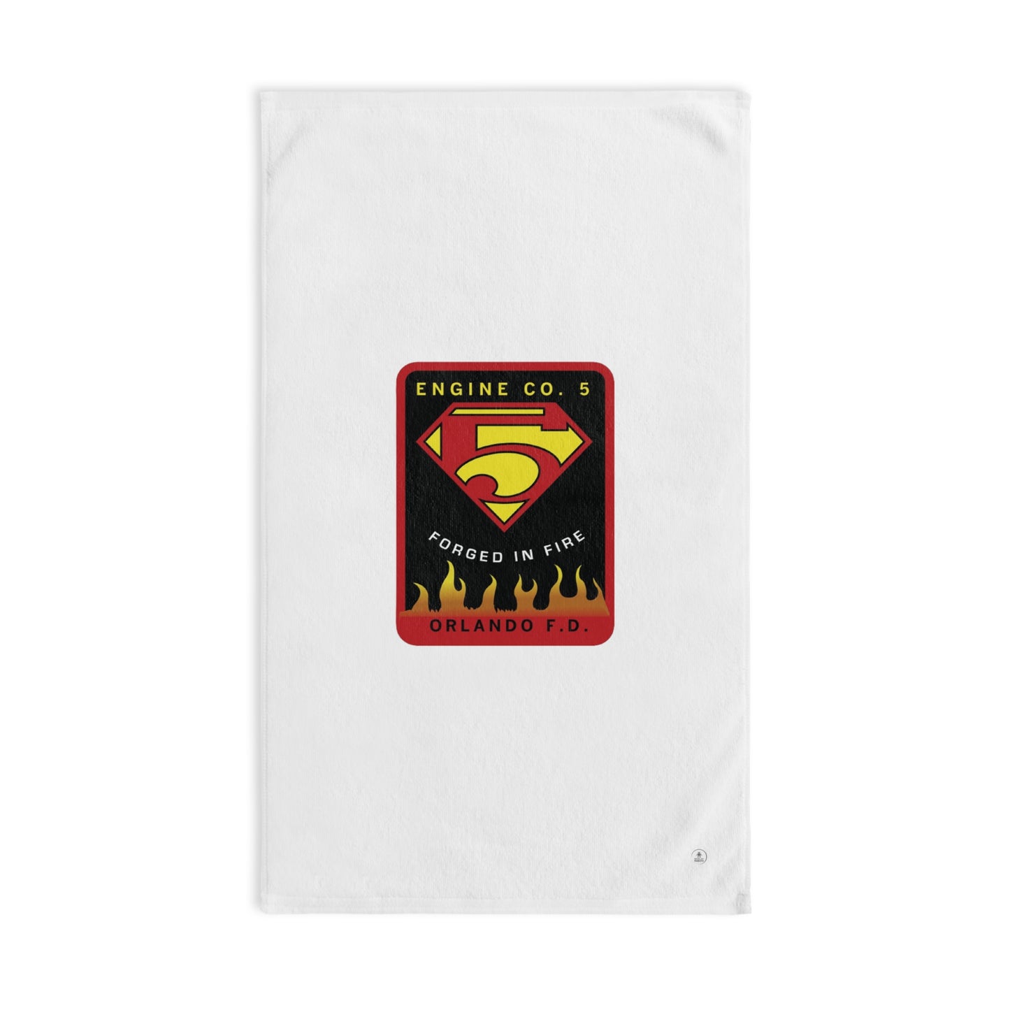 Orlando Fire Department Station 5 Logo Hand Towel