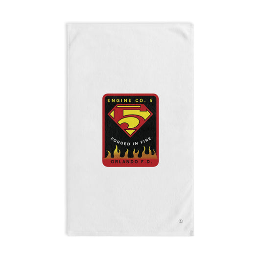 Orlando Fire Department Station 5 Logo Hand Towel