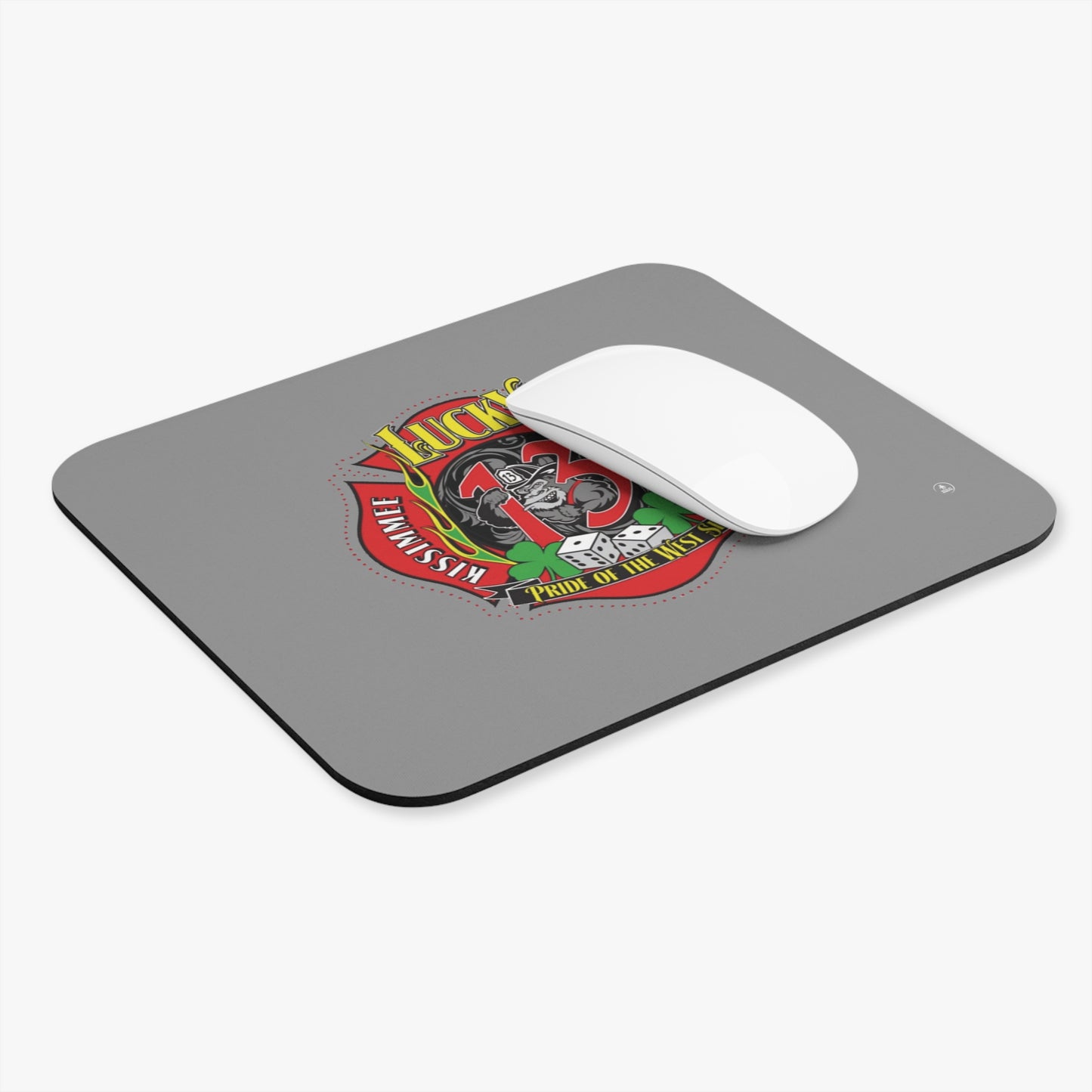 Kissimmee Fire Department Station 13 Logo Mouse Pad (Rectangle)