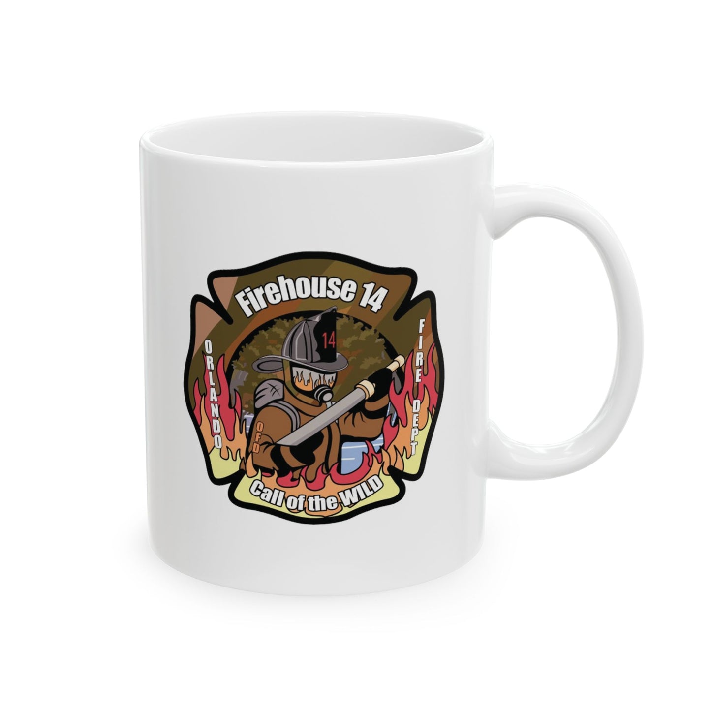 OFD Station 14 Logo Ceramic Mug 11oz