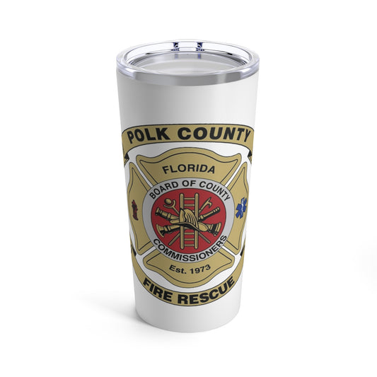 Polk County Fire Rescue Department Logo Tumbler 20oz