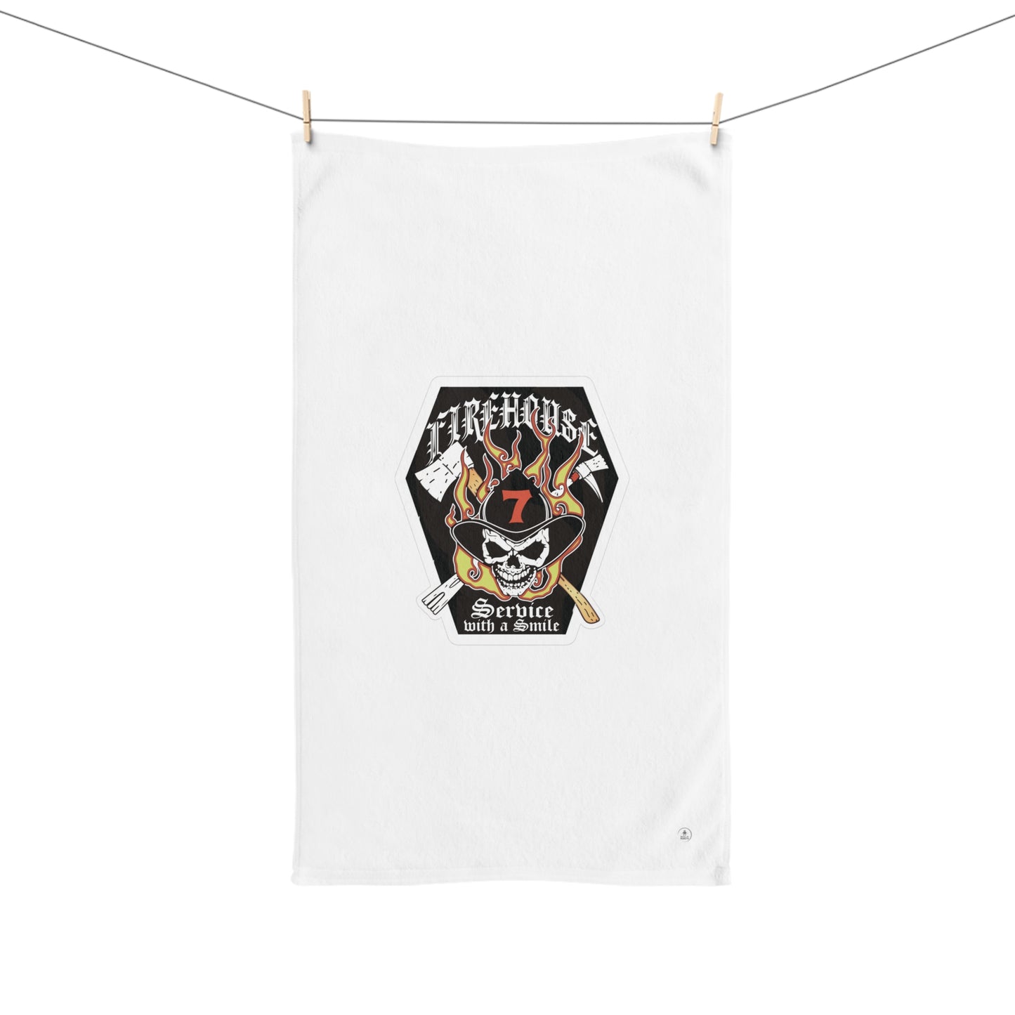 Orlando Fire Department Station 7 Logo Hand Towel