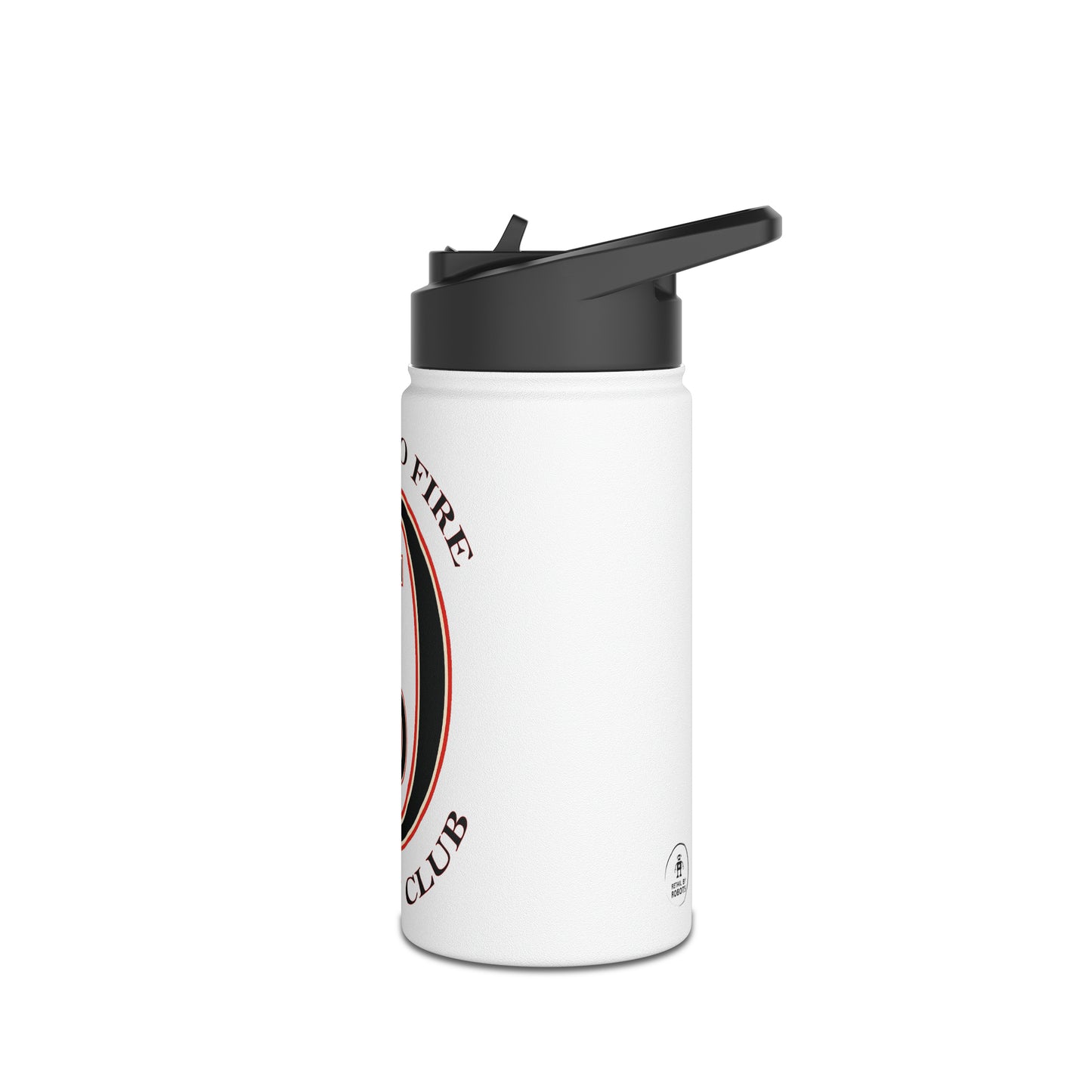 OFHC OFD Logo Stainless Steel Water Bottle, Standard Lid