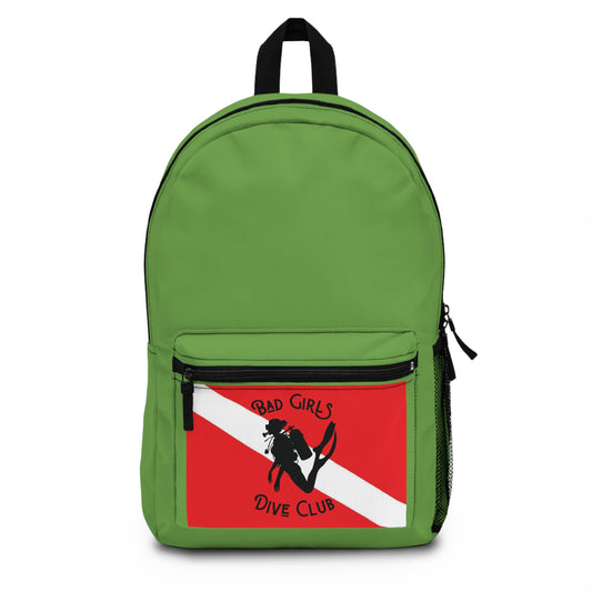 Bad Girls Dive Club - Dive Flag - Grn Backpack