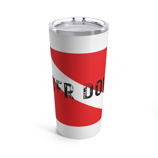 "Diver Down" Dive Flag Tumbler 20oz