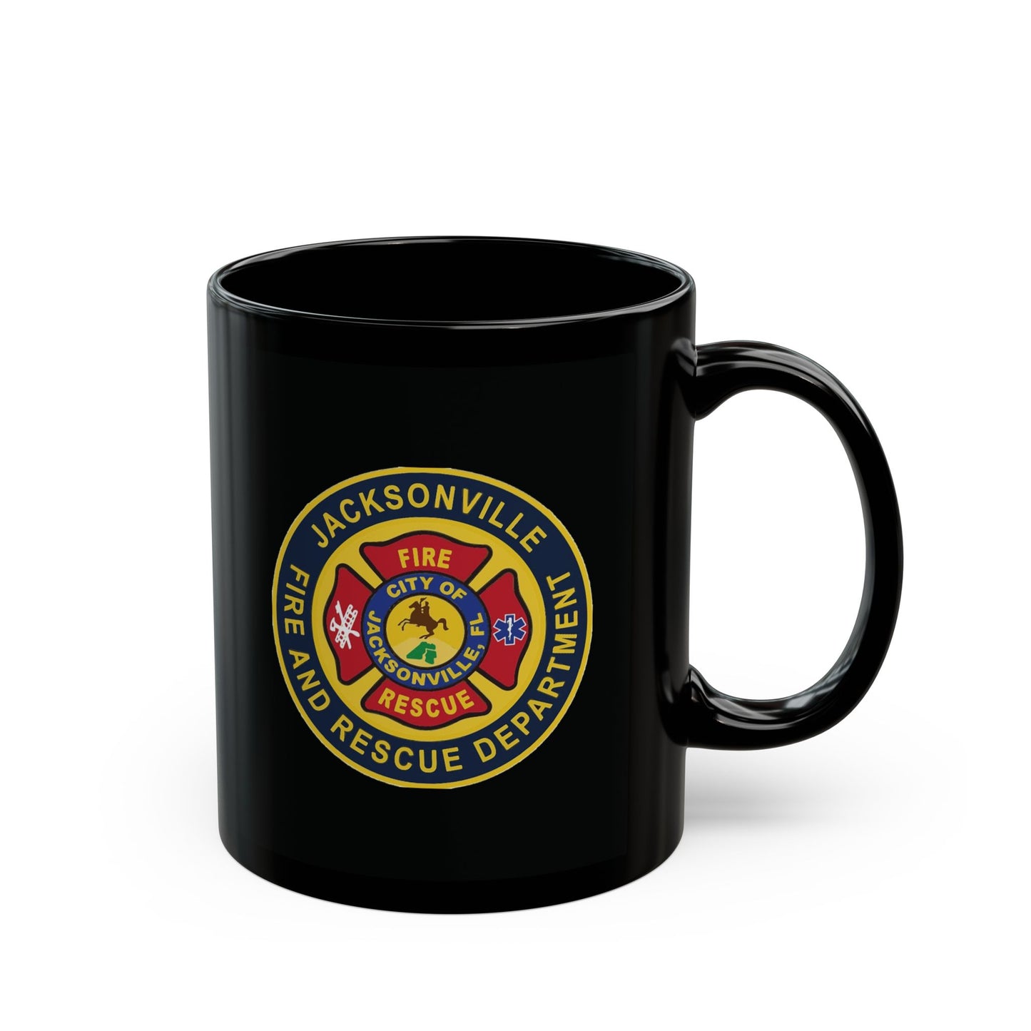 Jacksonville Fire Rescue Department Logo Ceramic Mug 11oz