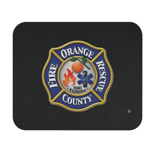 Orange County Fire Rescue Department Logo Mouse Pad (Rectangle)