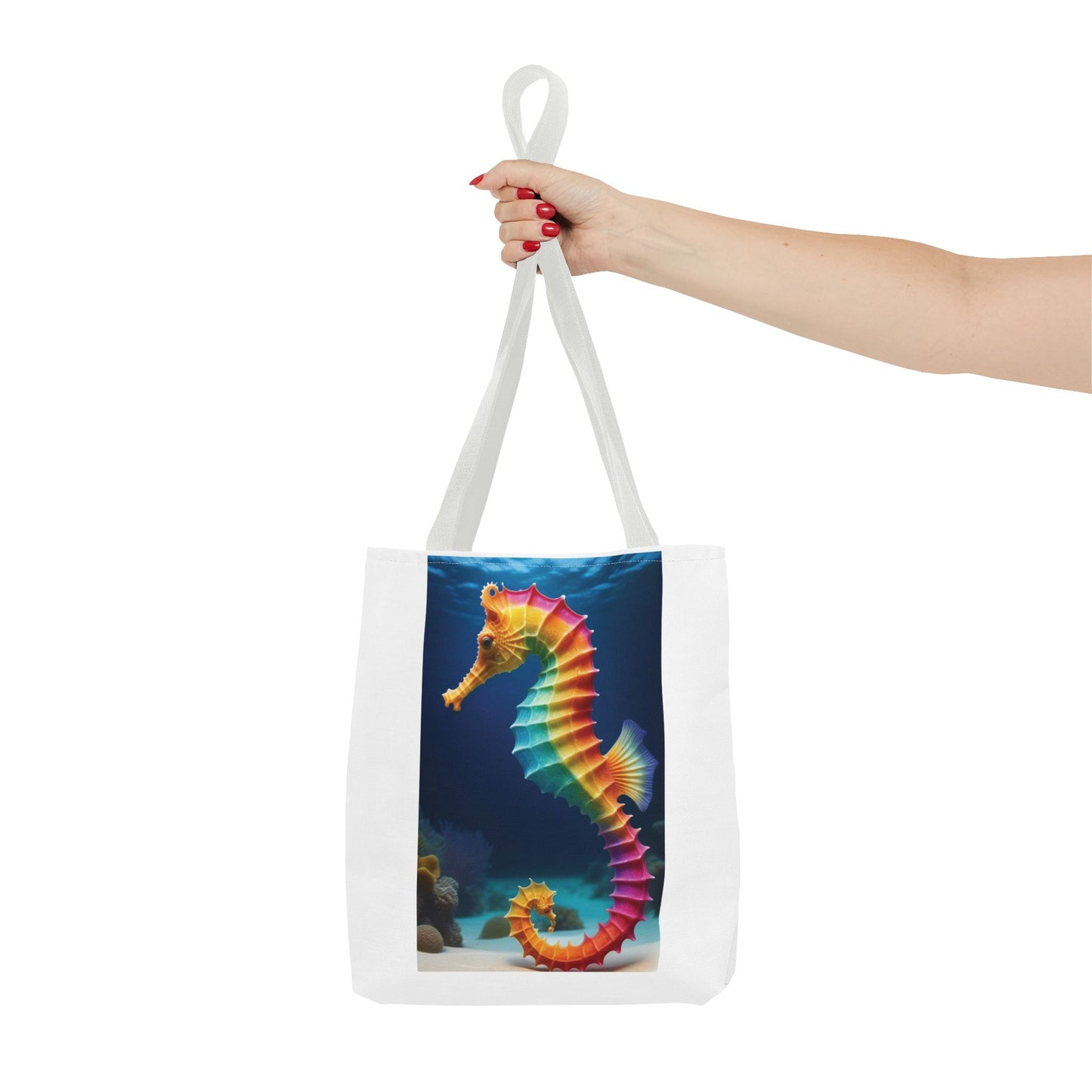 Fantasy Sea Horse AOP Tote Bag