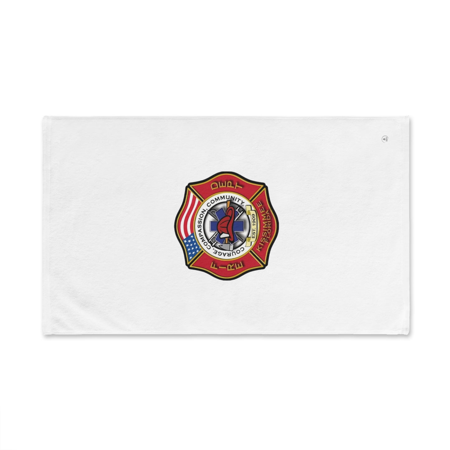 Kissimmee Fire Department Logo Hand Towel