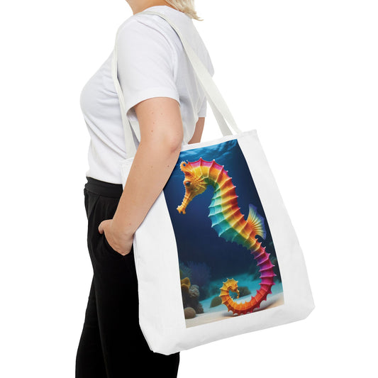 Fantasy Sea Horse AOP Tote Bag