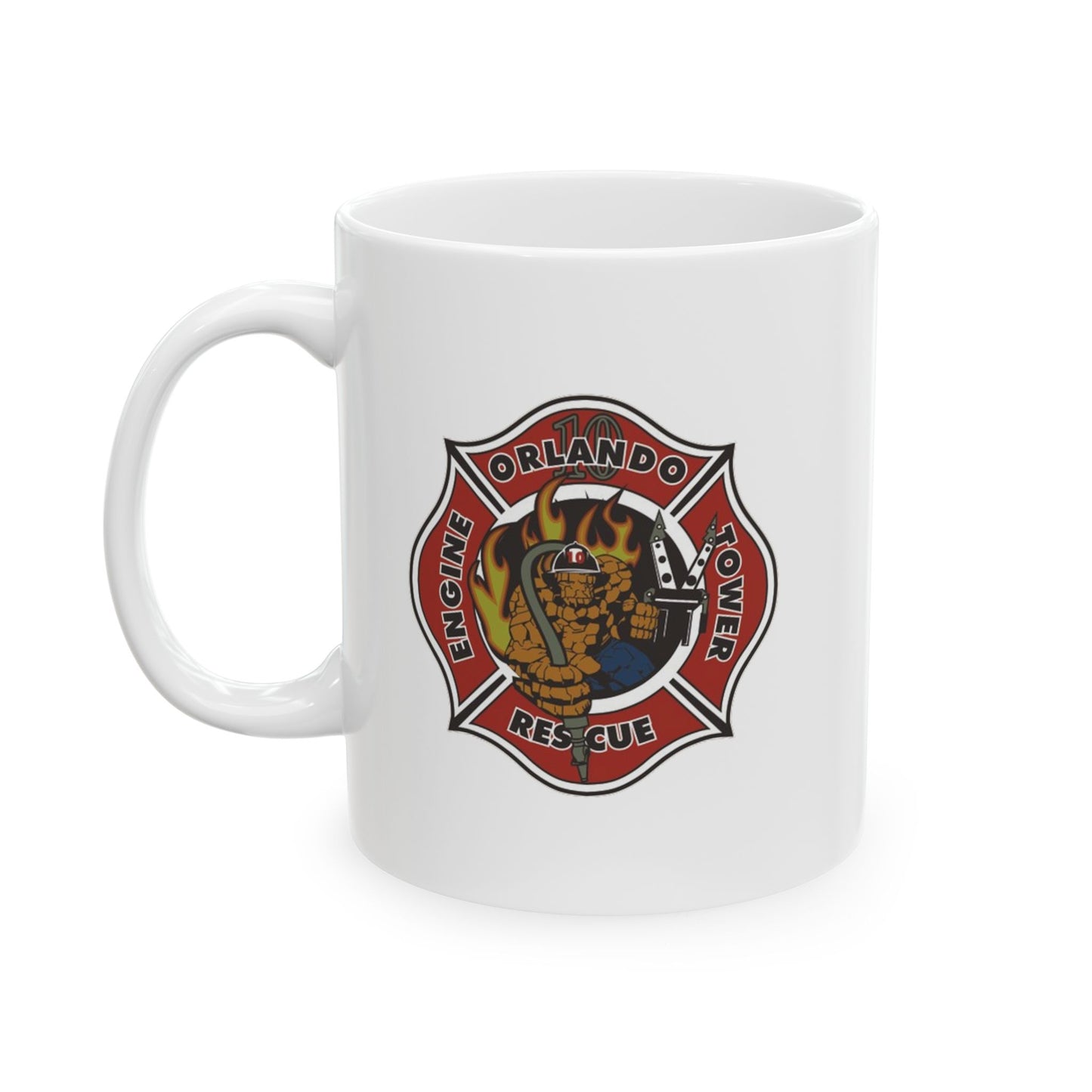 OFD Station 10 Logo Ceramic Mug 11oz