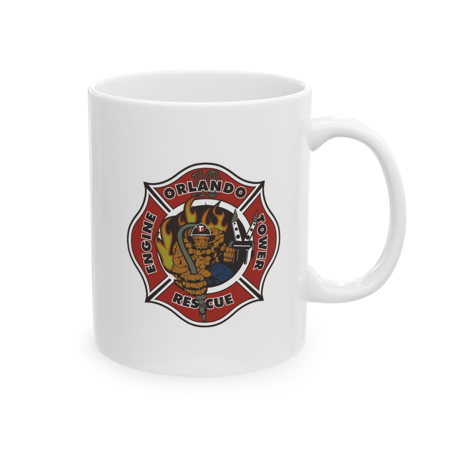 OFD Station 10 Logo Ceramic Mug 11oz