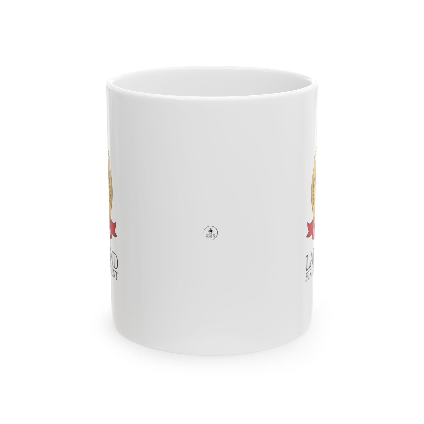 Lakeland Fire Department Logo Ceramic Mug 11oz