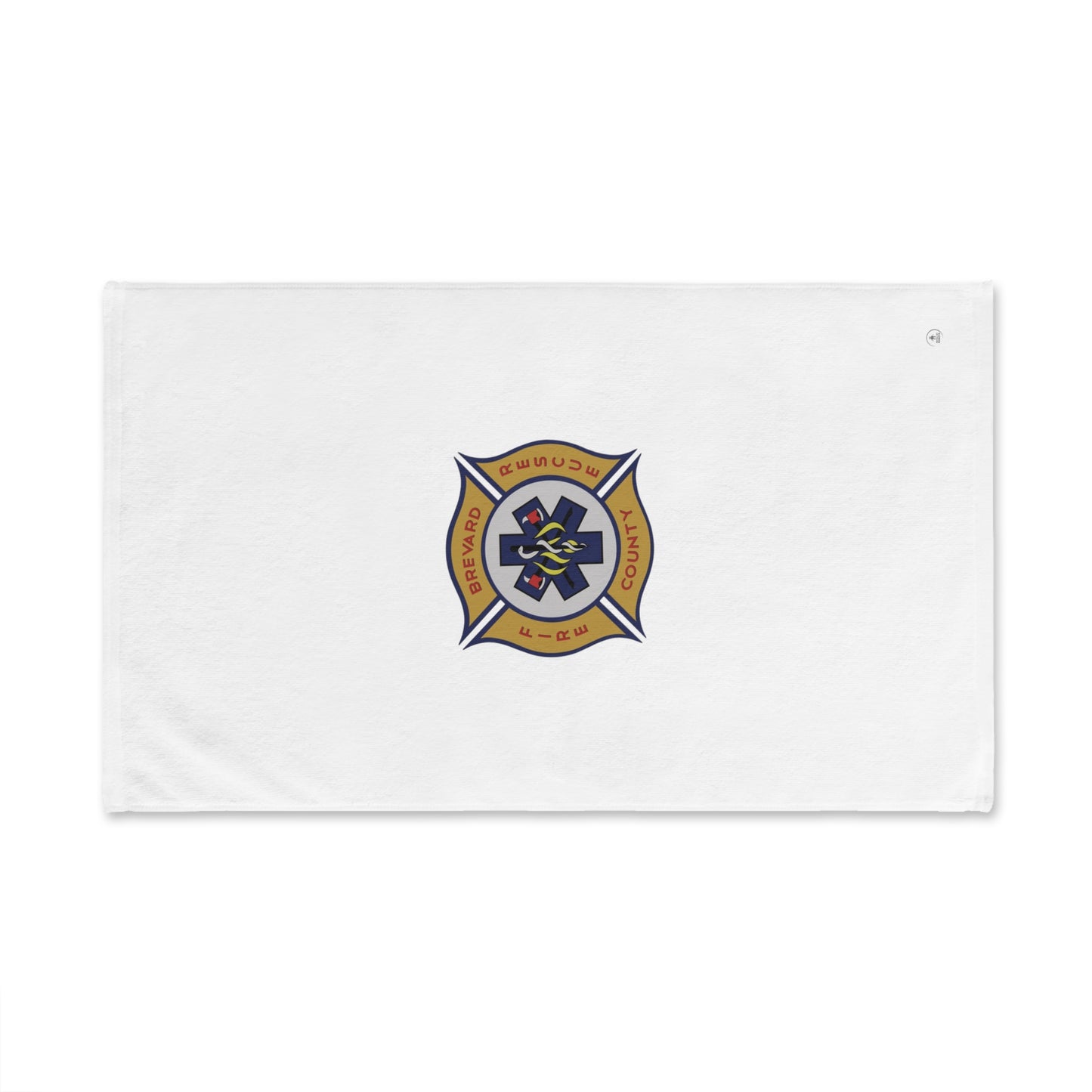 Brevard County Fire Rescue Department Logo Hand Towel