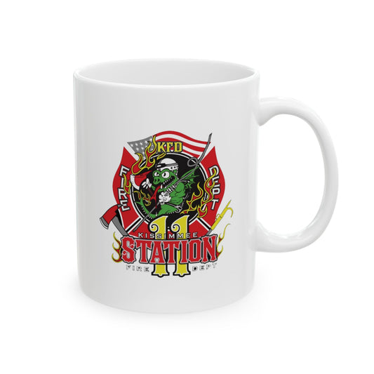 Kissimmee Fire Department Station 11 Logo Ceramic Mug 11oz