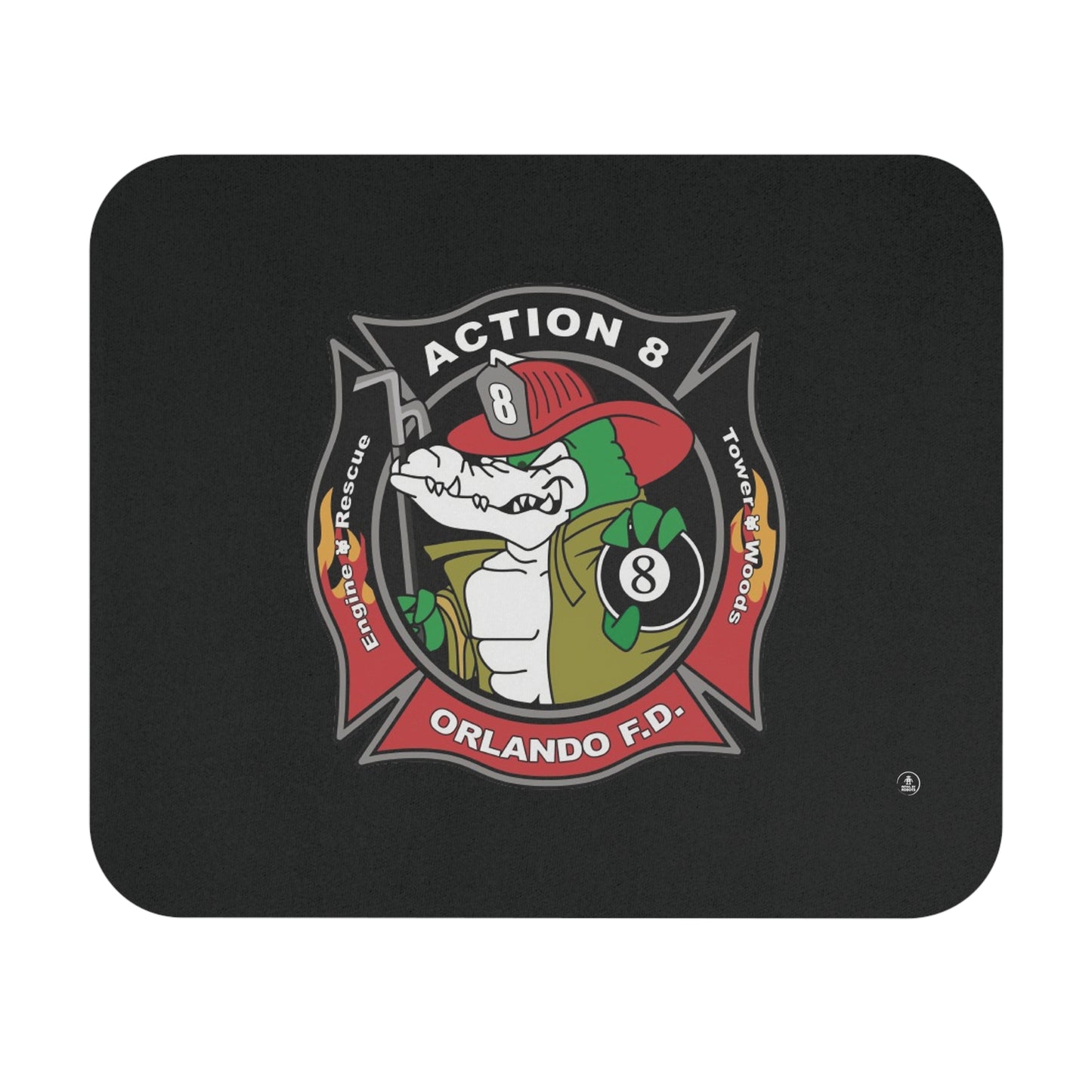 OFD Station 8 Logo Mouse Pad (Rectangle)