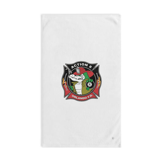 Orlando Fire Department Station 8 Logo Hand Towel