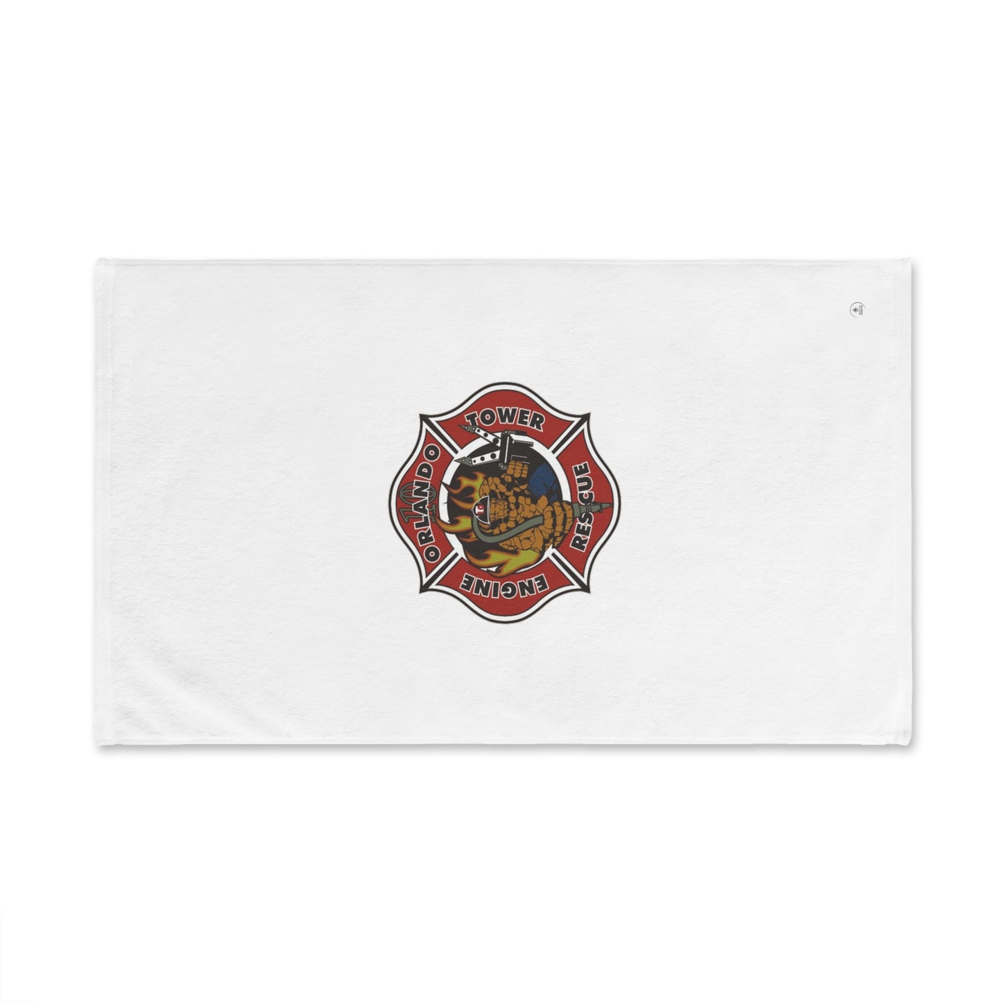 Orlando Fire Department Station 10 Logo Hand Towel