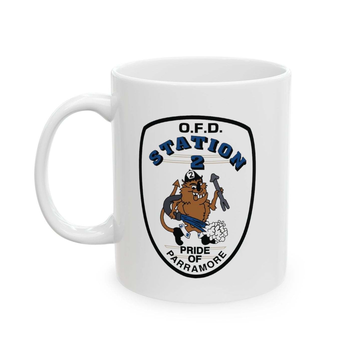 OFD Station 2 Logo Ceramic Mug 11oz