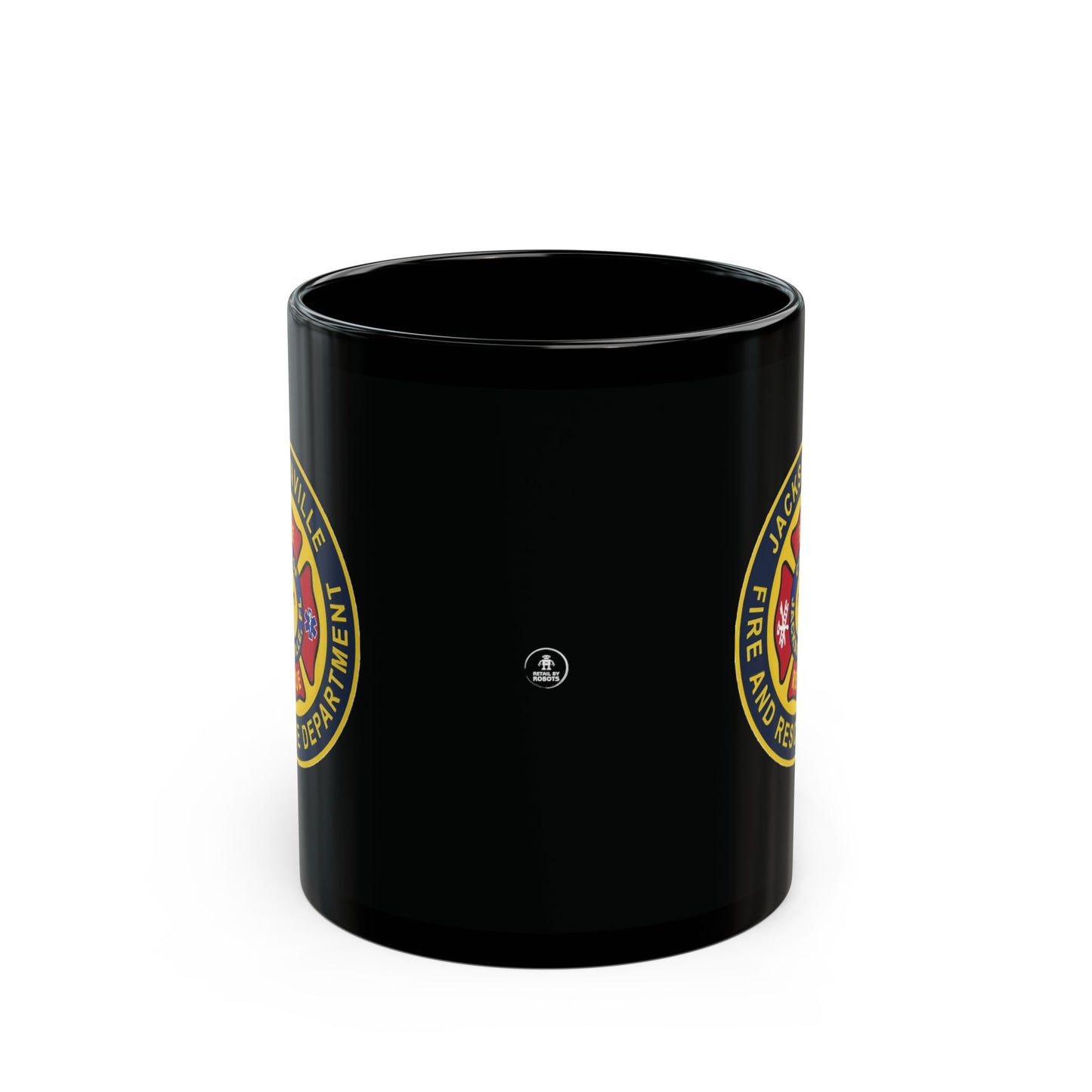 Jacksonville Fire Rescue Department Logo Ceramic Mug 11oz