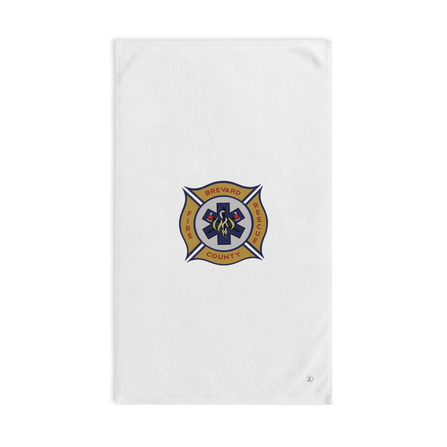 Brevard County Fire Rescue Department Logo Hand Towel