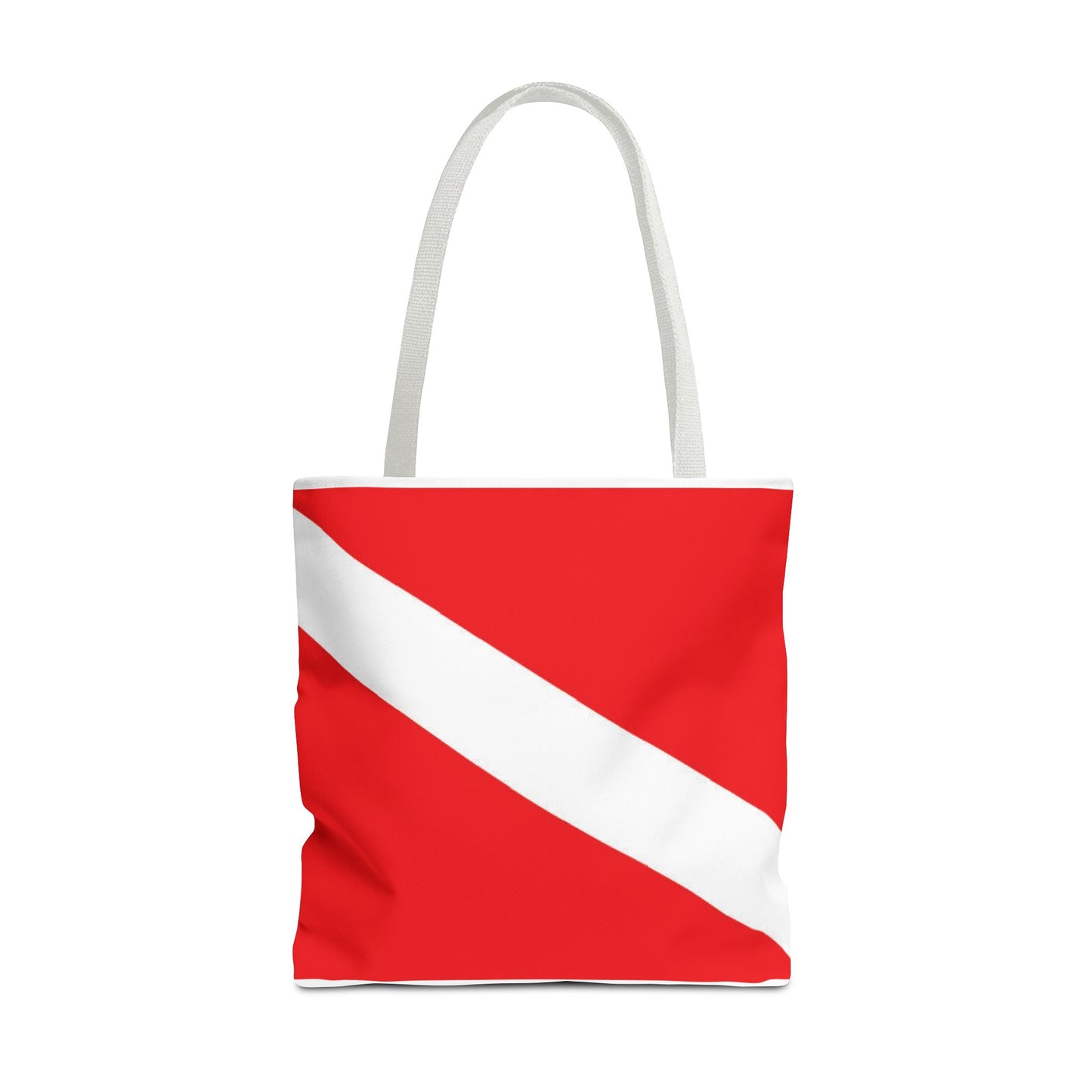 "Diver Down" - Dive Flag AOP Tote Bag