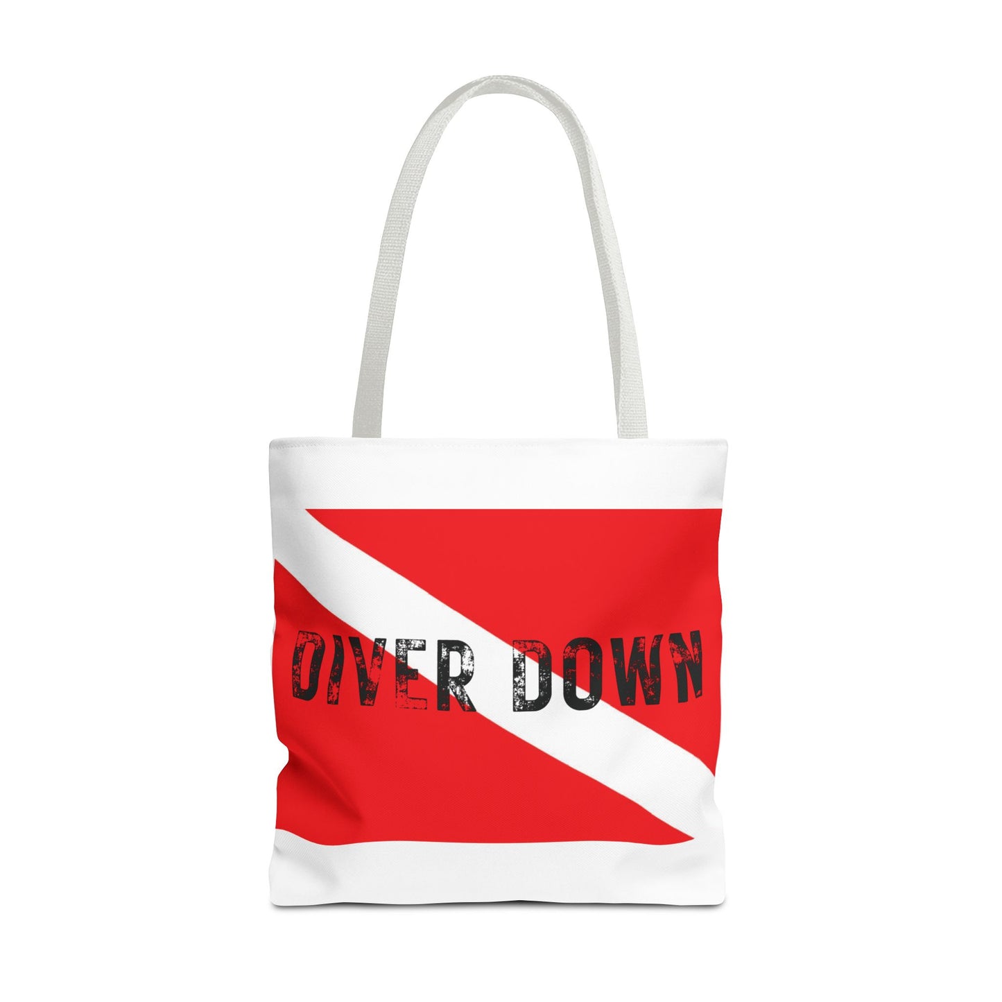 "Diver Down" Dive Flag AOP Tote Bag