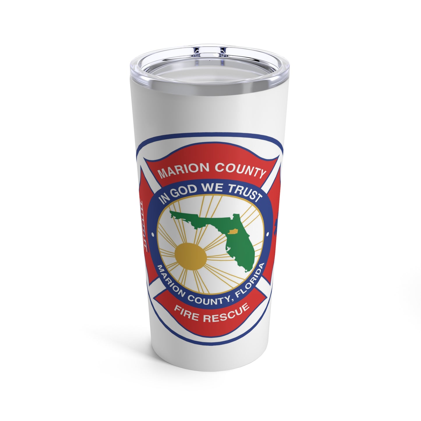 Marion County Fire Rescue Department Logo Tumbler 20oz