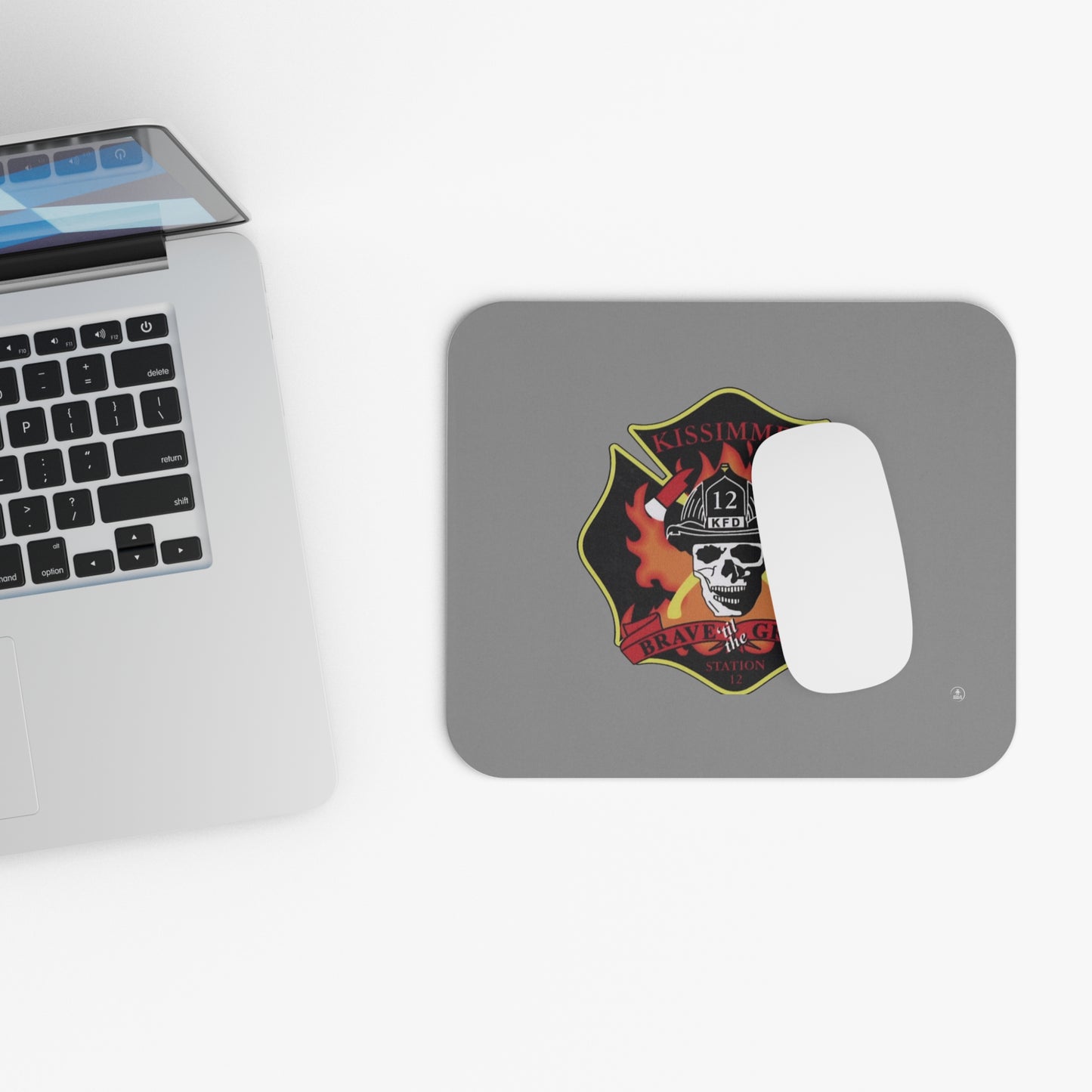 Kissimmee Fire Department Station 12 Logo Mouse Pad (Rectangle)
