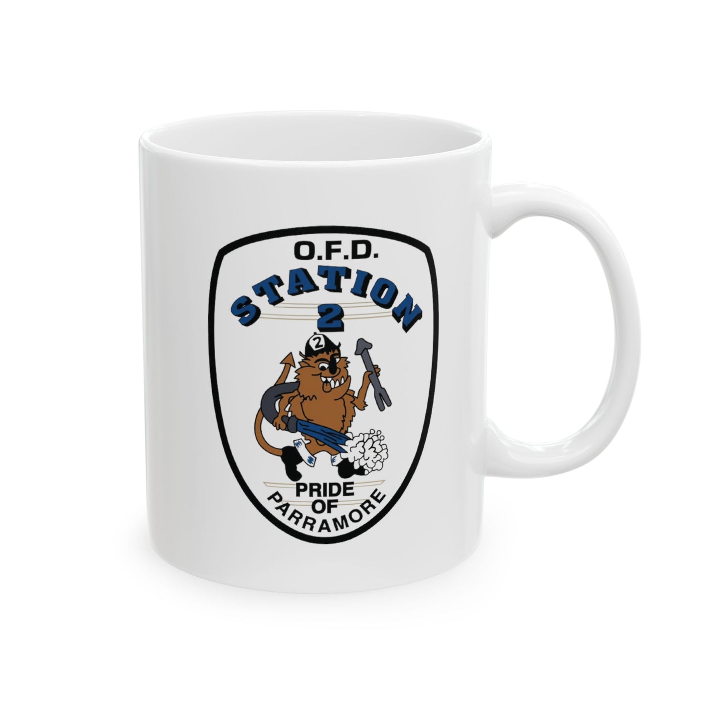 OFD Station 2 Logo Ceramic Mug 11oz