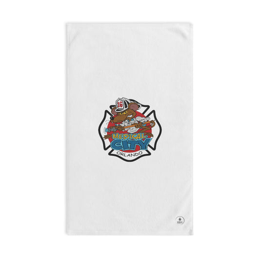 Orlando Fire Department Station 16 Logo Hand Towel