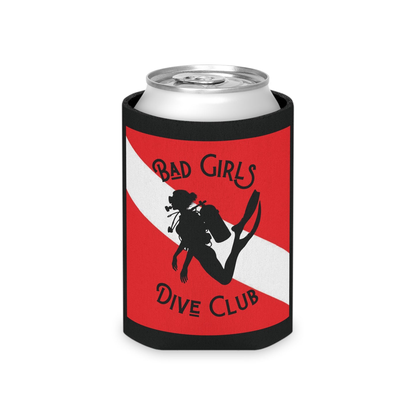 Bad Girls Dive Club - Dive Flag - Can Cooler