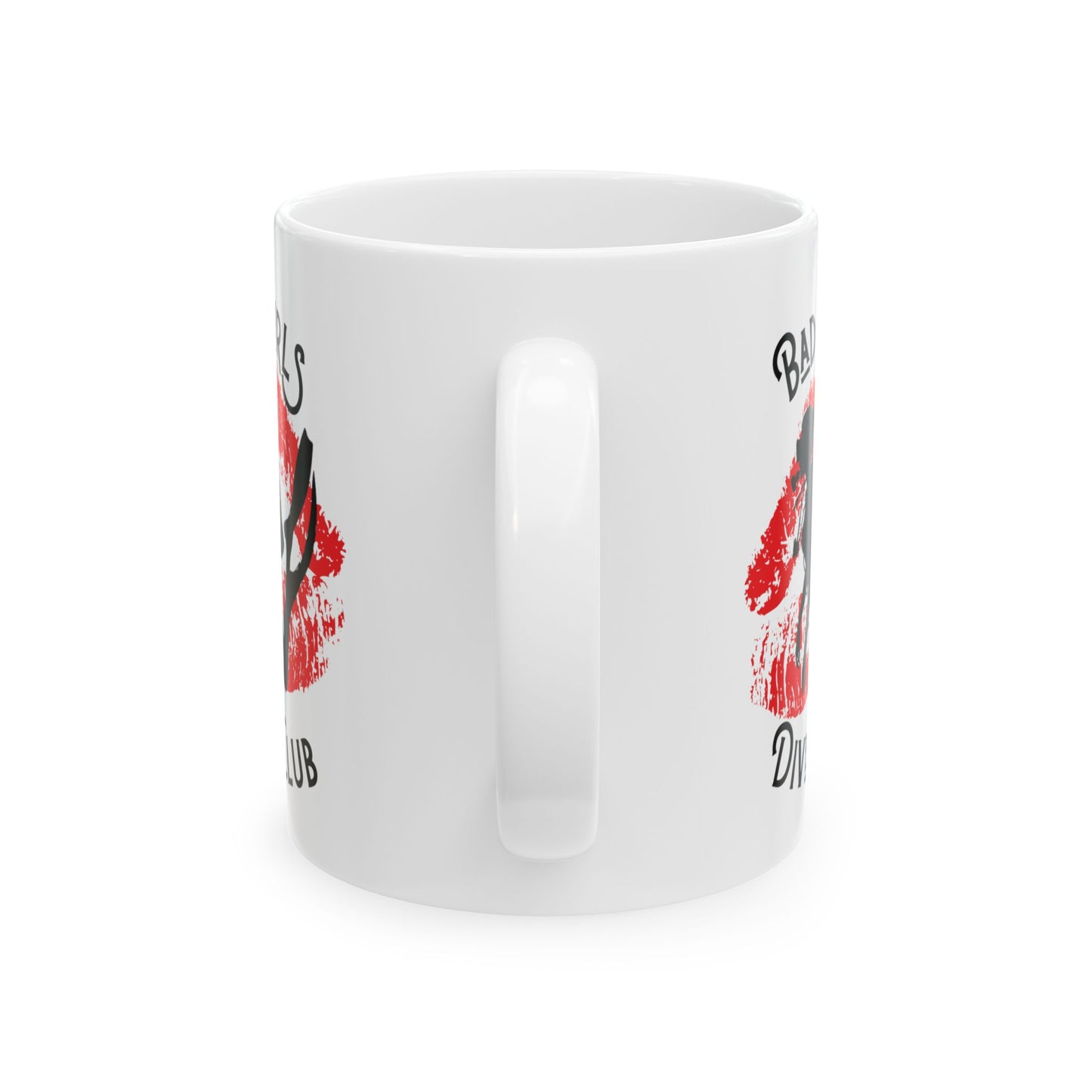 Bad Girls Dive Club Lips Ceramic Mug 11oz