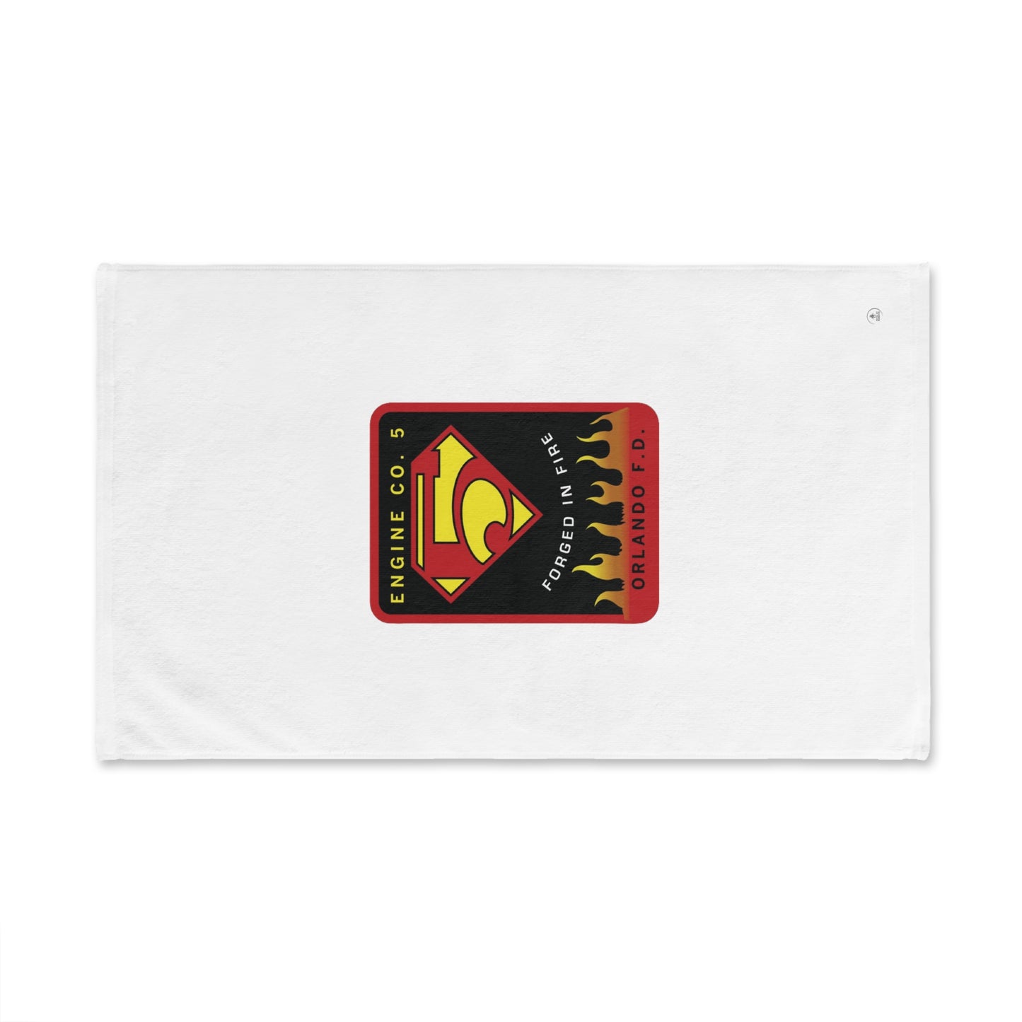 Orlando Fire Department Station 5 Logo Hand Towel